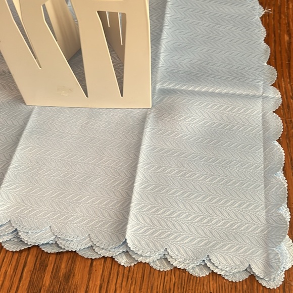Vintage Baby Blue 6pcs  Dining Table Cover - Picture 9 of 11